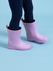 Totes Purple Childrens Charley Welly Boots - Image 1 of 5