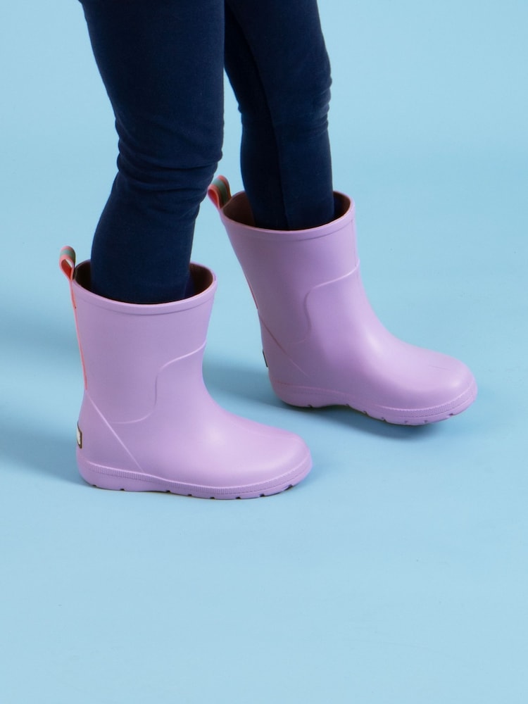 Totes Purple Childrens Charley Welly Boots - Image 1 of 5