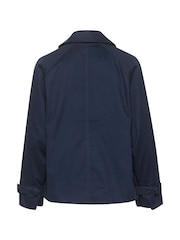 Kaffe Blue Elise Short Jacket - Image 6 of 6