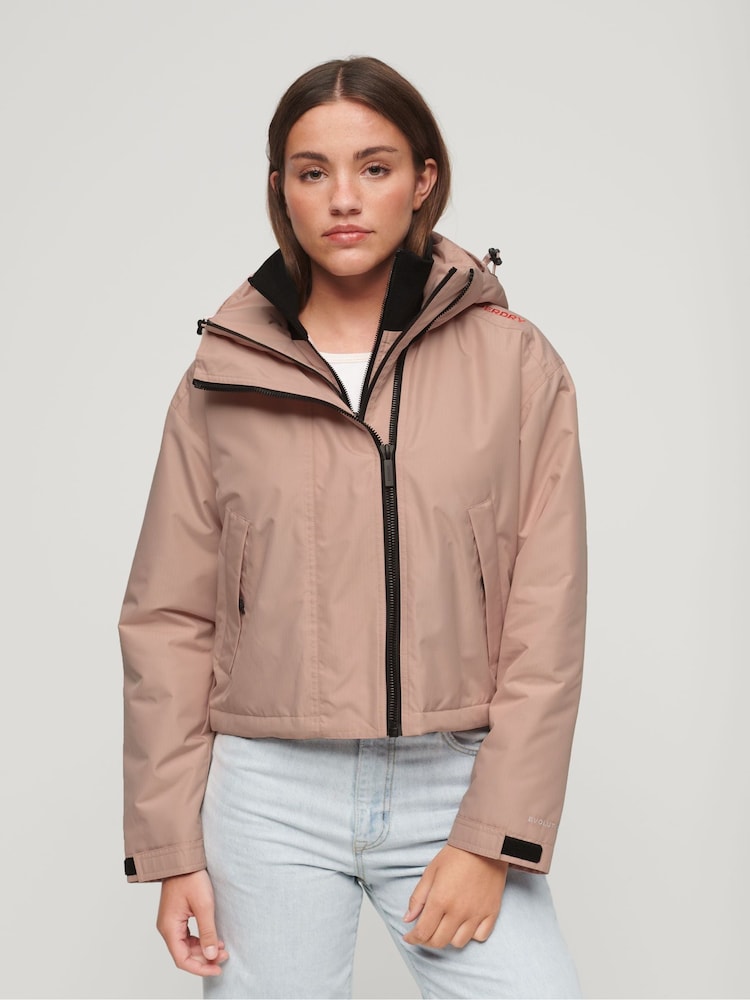 Superdry Pink Code Windcheater Jacket - Image 1 of 4