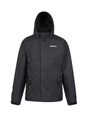 Mountain Warehouse Black Bracken Kids Waterproof 3 In 1 Jacket - Image 2 of 5