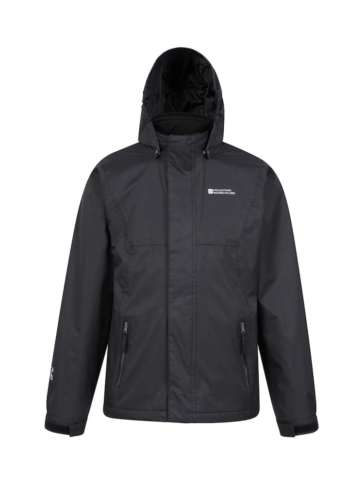 Mountain Warehouse Black Bracken Kids Waterproof 3 In 1 Jacket - Image 2 of 5