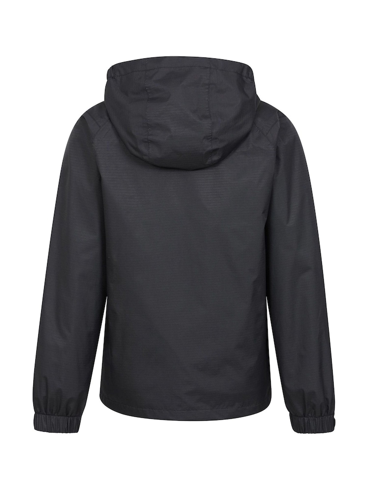 Mountain Warehouse Black Bracken Kids Waterproof 3 In 1 Jacket - Image 5 of 5