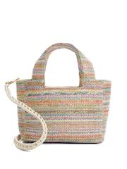 Dune London Natural Drios Small Boxy Raffia Grab Bag - Image 3 of 7