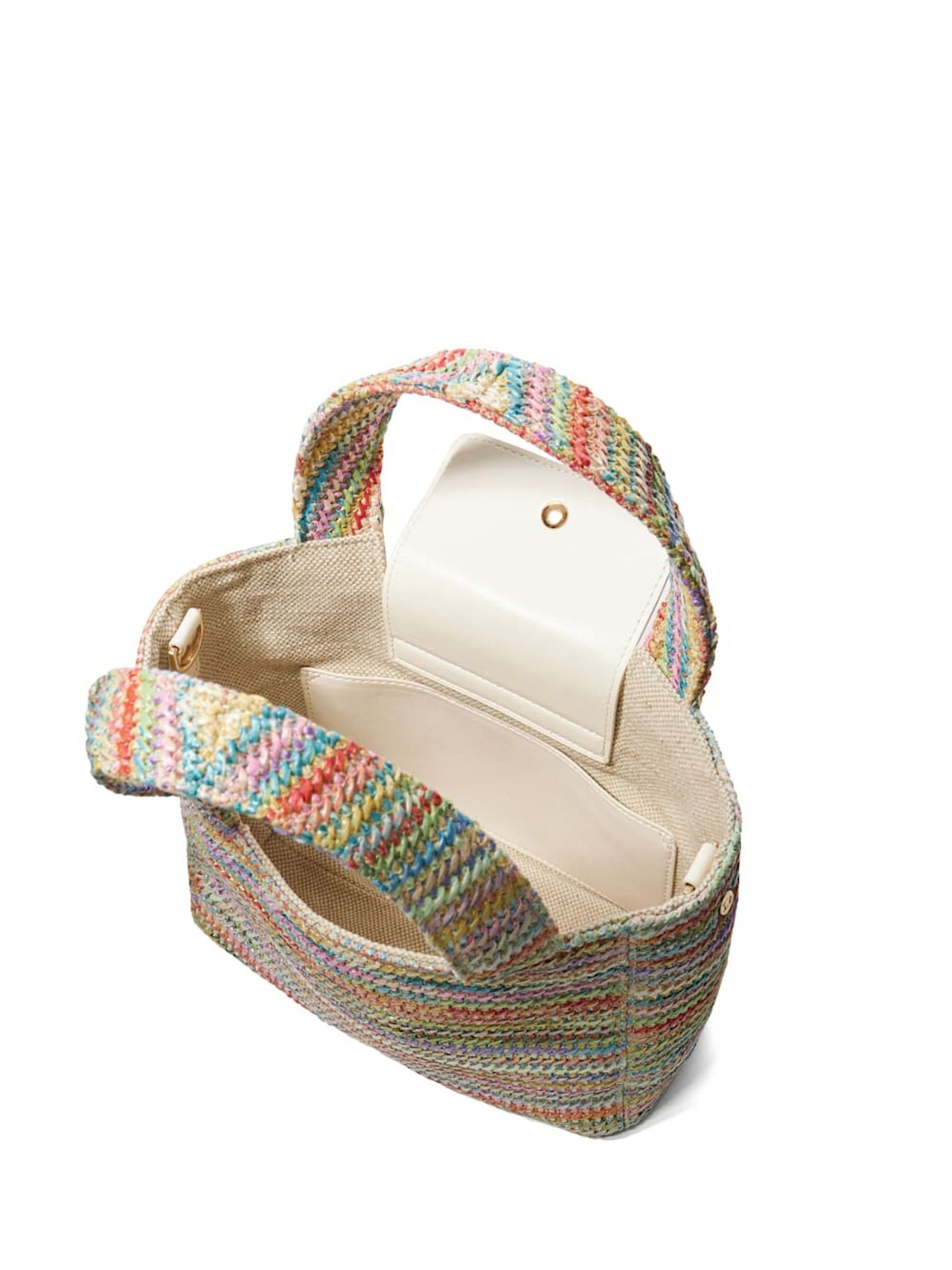 Buy Dune London Natural Drios Small Boxy Raffia Grab Bag from Next USA