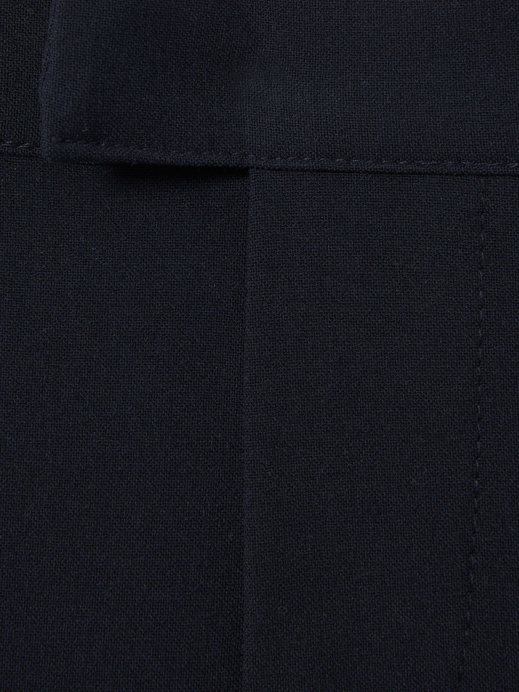 Темно-синий - Reiss Эластичная талия брюк - Image 4 of 4