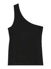 Albaray One Shoulder Black Top - Image 5 of 5