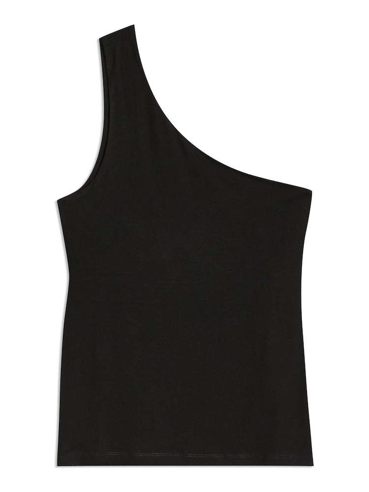 Albaray One Shoulder Black Top - Image 5 of 5