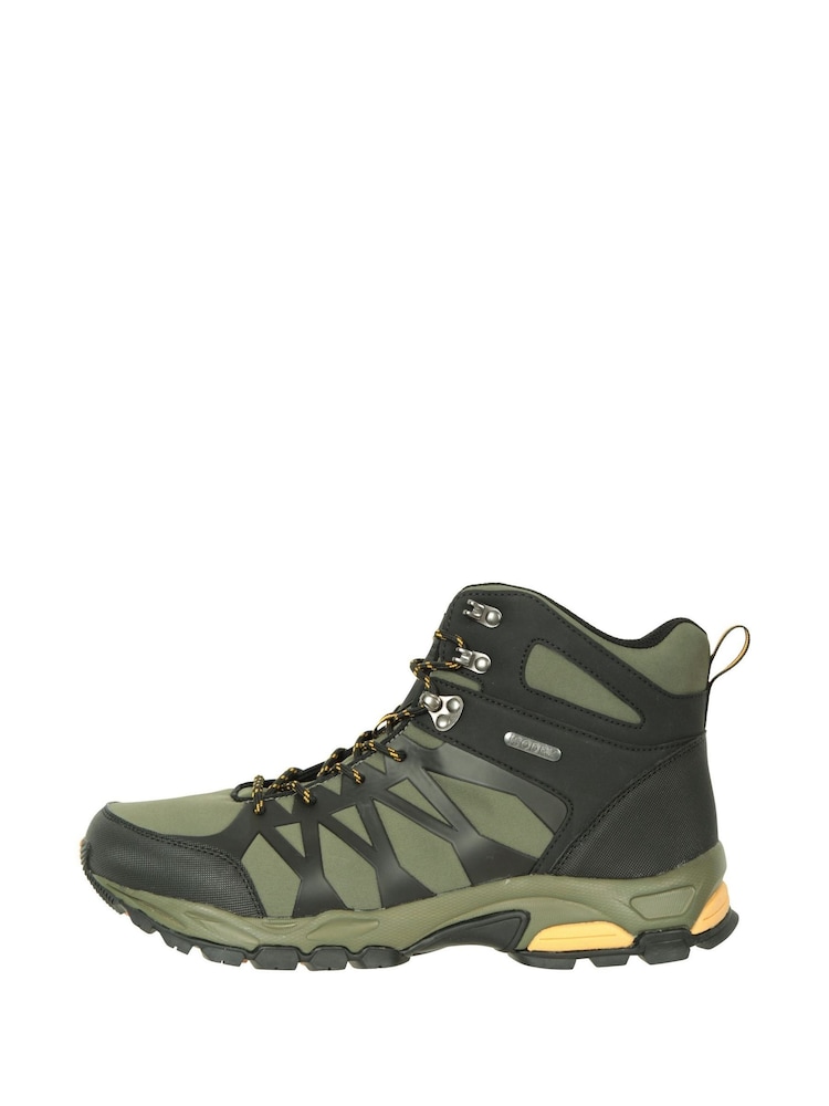 أخضر - بوت ناعم مضاد للماء رجالي Trekker Ii من Mountain Warehouse - صورة 2 من 5