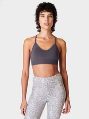 Urban Grey - Sweaty Betty Mindful Flex Nahtloser Yoga-BH - Bild 3 von 7