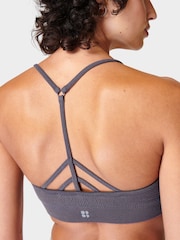 Urban Grey - Sweaty Betty Mindful Flex Nahtloser Yoga-BH - Bild 5 von 7