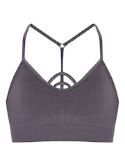 Urban Grey - Sweaty Betty Mindful Flex Nahtloser Yoga-BH - Bild 7 von 7
