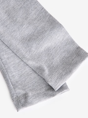 Hype. Boys Grey Marl Double Long Sleeve 100% Cotton T-Shirt - Image 11 of 11