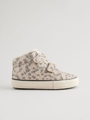 Animal Shimmer Wide Fit (G) High Top Trainers - Image 2 of 7