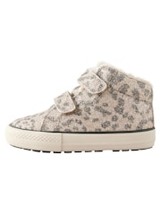 Animal Shimmer Wide Fit (G) High Top Trainers - Image 7 of 7