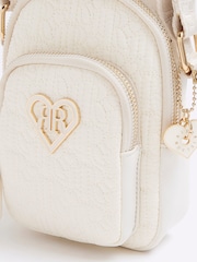 River Island Cream Girls Nylon Festival Bag - Image 4 of 4