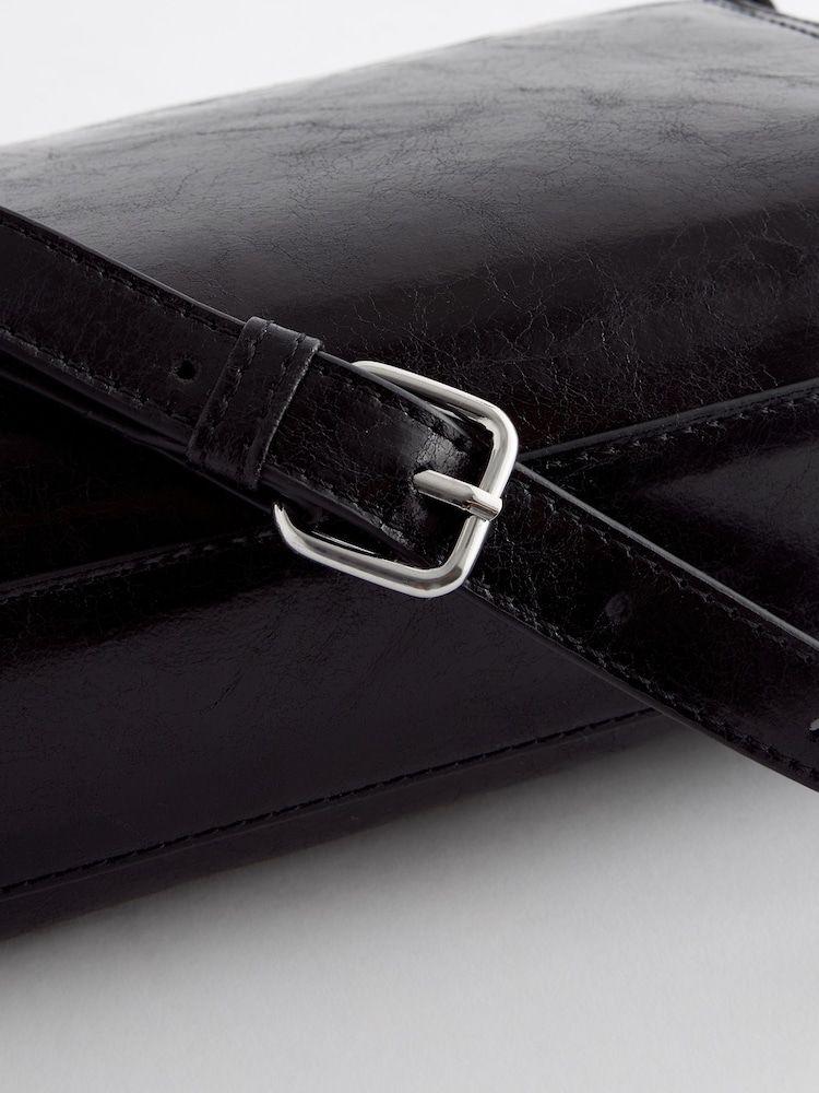 Black Utility Cross-Body Bag - Image 10 of 10
