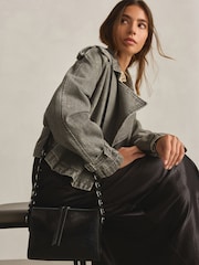 Black Utility Cross-Body Bag - Image 3 of 10