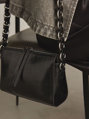 Black Utility Cross-Body Bag - Image 5 of 10