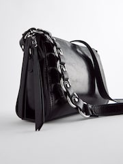 Black Utility Cross-Body Bag - Image 8 of 10