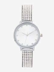 Silver Tone Sparkle Watch - Image 2 of 4