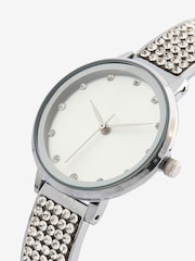 Silver Tone Sparkle Watch - Image 4 of 4