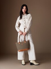 Osprey London Green The Safari Small Tote Bag - Image 2 of 7