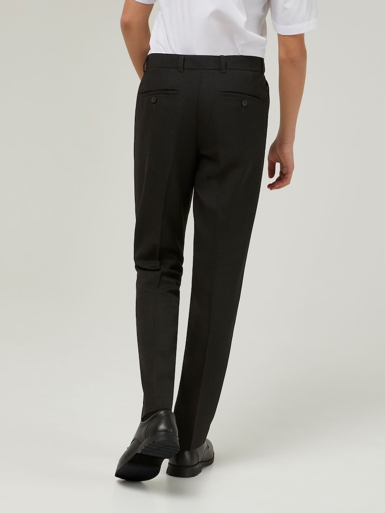 Trutex Senior Boys Slim Leg Charcoal School Trousers - Image 2 of 6 Trutex Senior Boys Slim Leg Charcoal School Trousers - Image 2 of 6