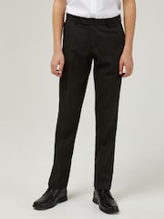 Trutex Senior Boys Slim Leg Charcoal School Trousers - Image 3 of 6