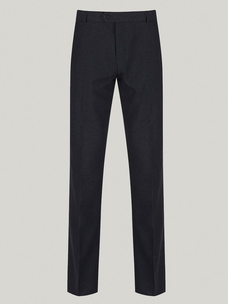 Trutex Senior Boys Slim Leg Charcoal School Trousers - Image 5 of 6