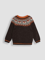 ثعلب بني - JoJo Maman Bébé Knit Jumper - صورة 2 من 3