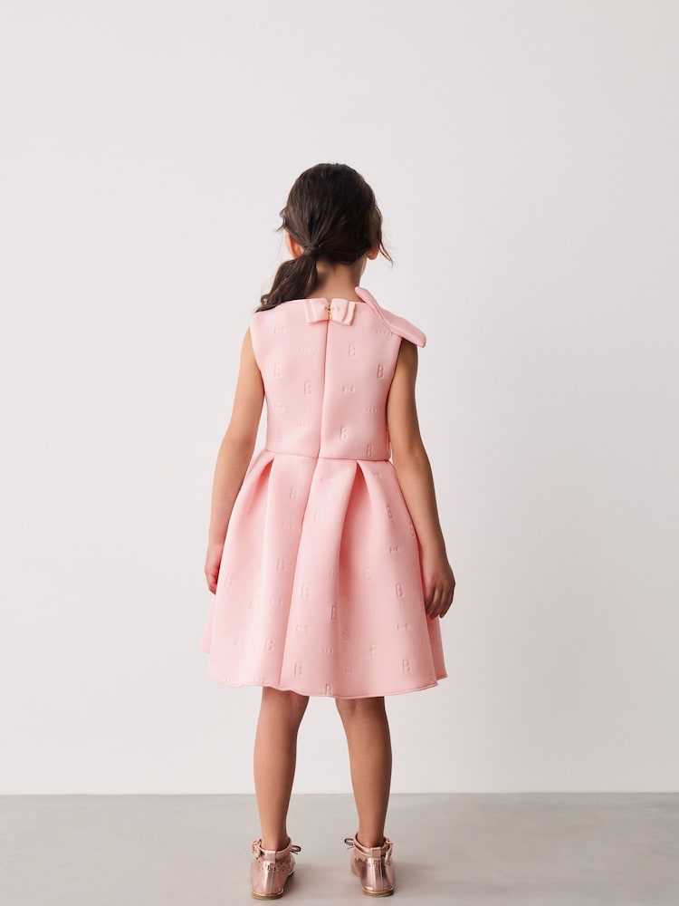 Pink - Baker by Ted Baker Scuba-Kleid mit Schleife - Bild 2 von 11