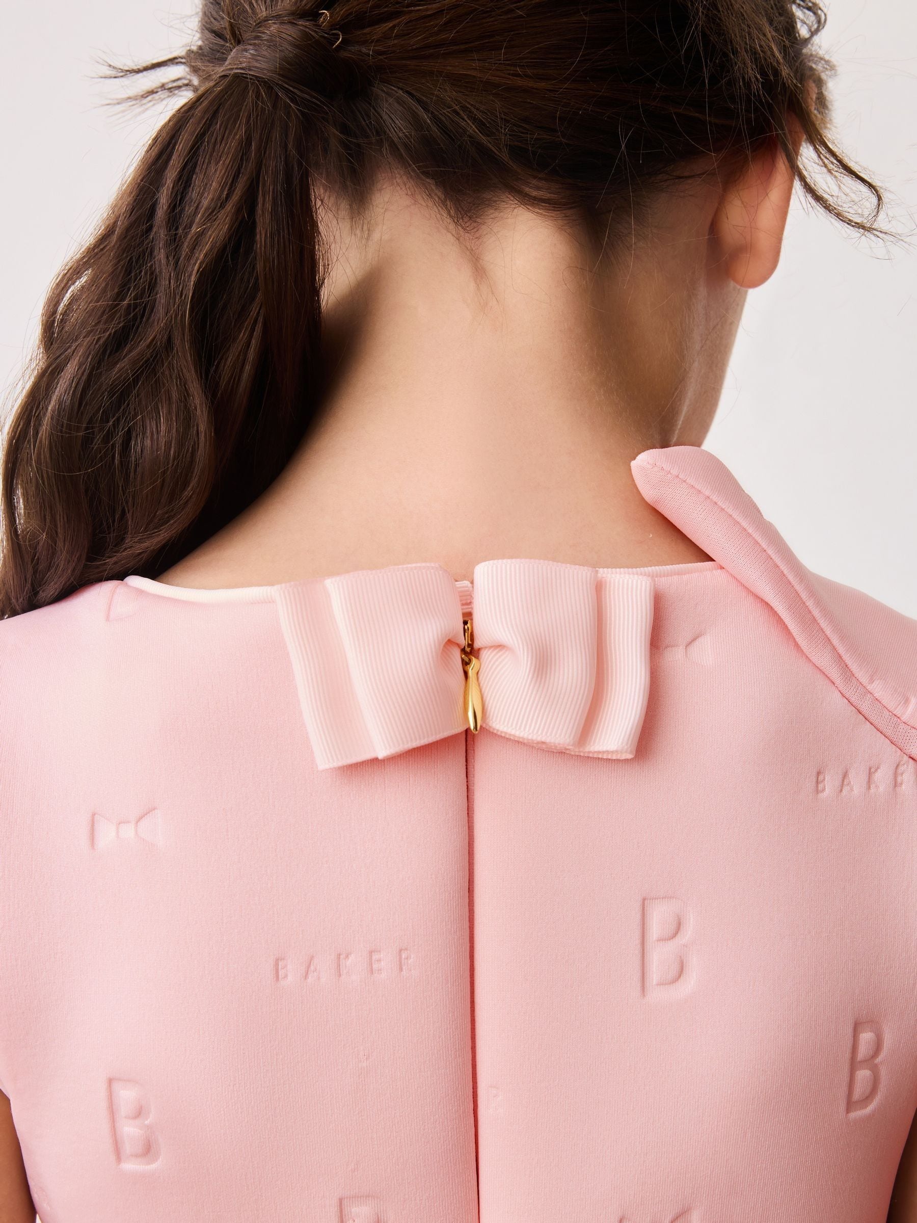 Next：日本 ピンク - Baker by Ted Baker リボン スキューバワンピース