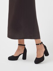 Radley London Archer Crescent 2 Part Platform Heels - Image 1 of 4