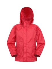 Mountain Warehouse Red Kids Pakka II Waterproof Jacket - Image 1 of 5