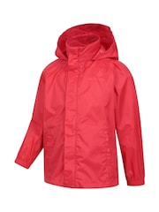 Mountain Warehouse Red Kids Pakka II Waterproof Jacket - Image 4 of 5