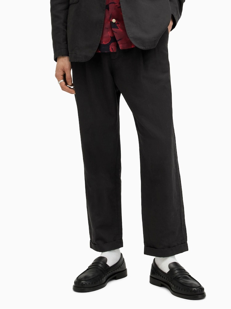 AllSaints Blue Sainte Trousers - Image 1 of 6