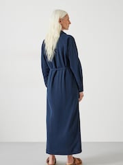 Hush Blue Florence Maxi Shirt Dress - Image 3 of 5