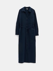 Hush Blue Florence Maxi Shirt Dress - Image 5 of 5