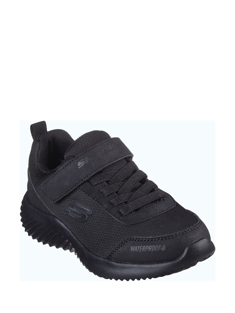 charbon de bois - Skechers Bounder Dripper Drop Trainers - Image 2 de 3