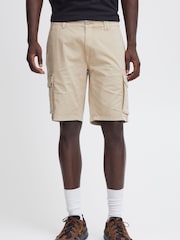 Blend Cream Stretch Cargo Shorts - Image 1 of 1