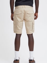 Blend Cream Stretch Cargo Shorts - Image 2 of 5