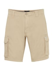 Blend Cream Stretch Cargo Shorts - Image 5 of 5