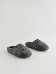 Grey Mule Slippers - Image 1 of 5