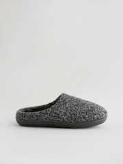 Grey Mule Slippers - Image 2 of 5