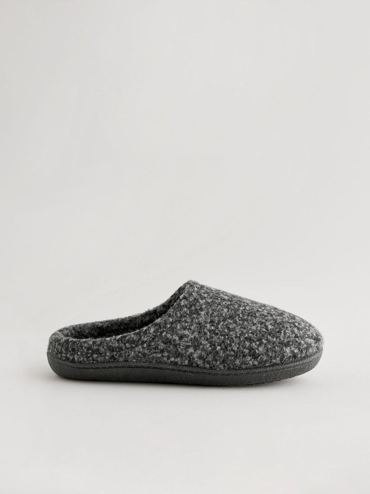 Grey Mule Slippers - Image 2 of 5