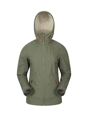 Mountain Warehouse Green Iona Womens Water Resistant Softshell Jacket - Image 3 of 6