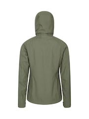 Mountain Warehouse Green Iona Womens Water Resistant Softshell Jacket - Image 4 of 6
