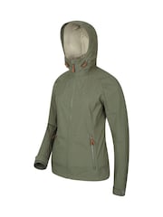 Mountain Warehouse Green Iona Womens Water Resistant Softshell Jacket - Image 6 of 6