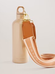 Ted Baker Brown Webbing Branded Alliia Water Bottle - Image 3 of 4